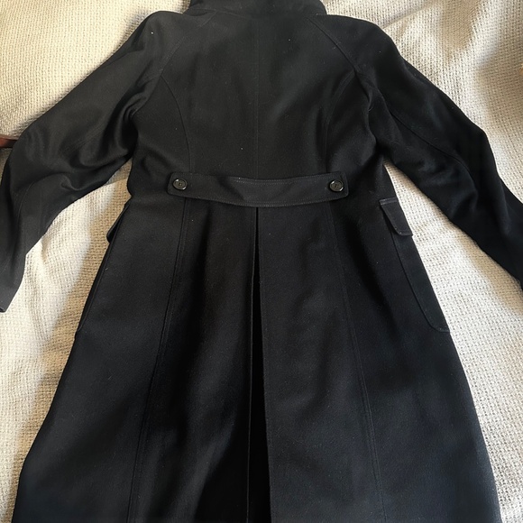 BURBERRY LONDON TAILORED WOOL CASHMERE COAT SIZE 10 - Picture 3 of 9